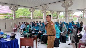 Camat Simpang Pematang Hadiri Edukasi Masyarakat tentang Pencegahan Stunting dan Resistensi Antibiotik